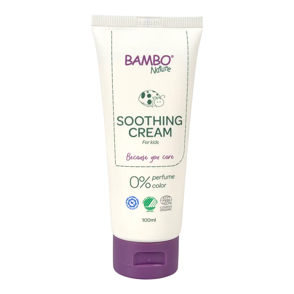 Abena - Bambo Nature - Crème bio apaisante - 100ml - Carton de 60 pièces
