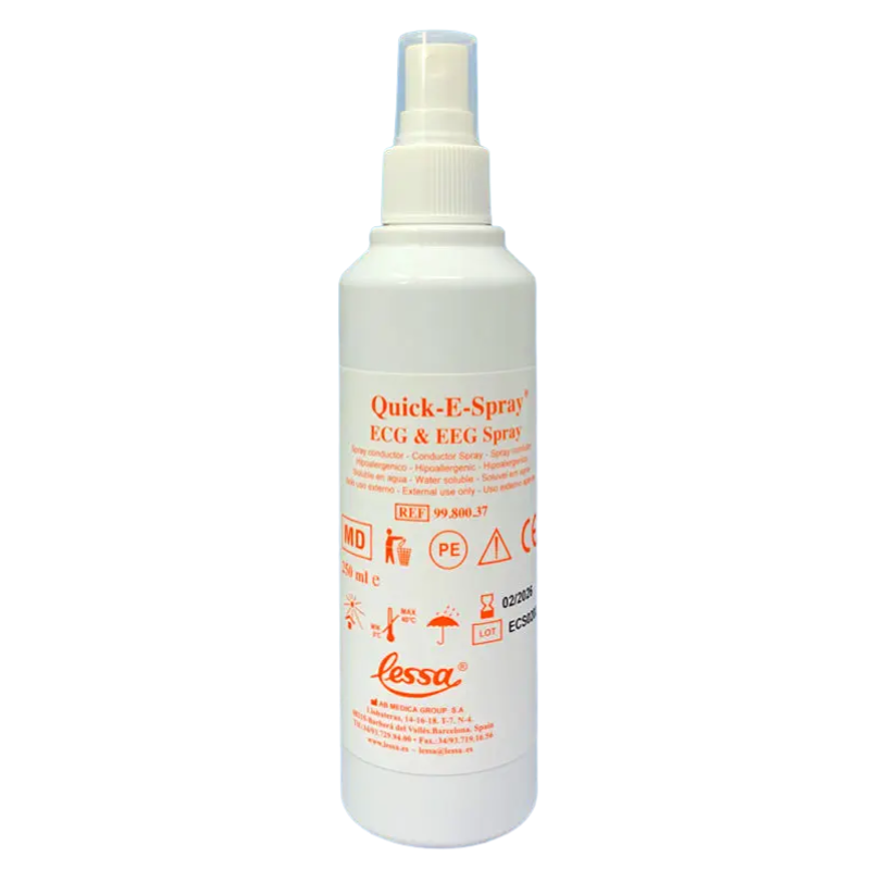 LESSA - Gel Spray pour ECG 200 ml - Fabriqué en Espagne
