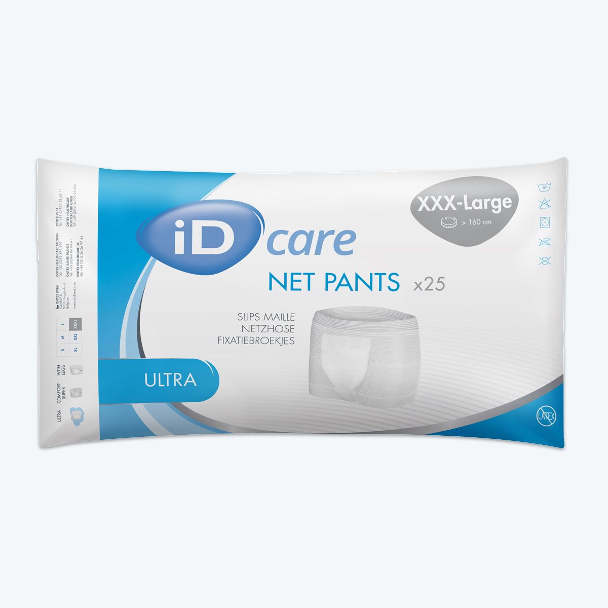 Ontex -Slips de maintien iD Care Net pants Ultra - Sachet de 25 pièces