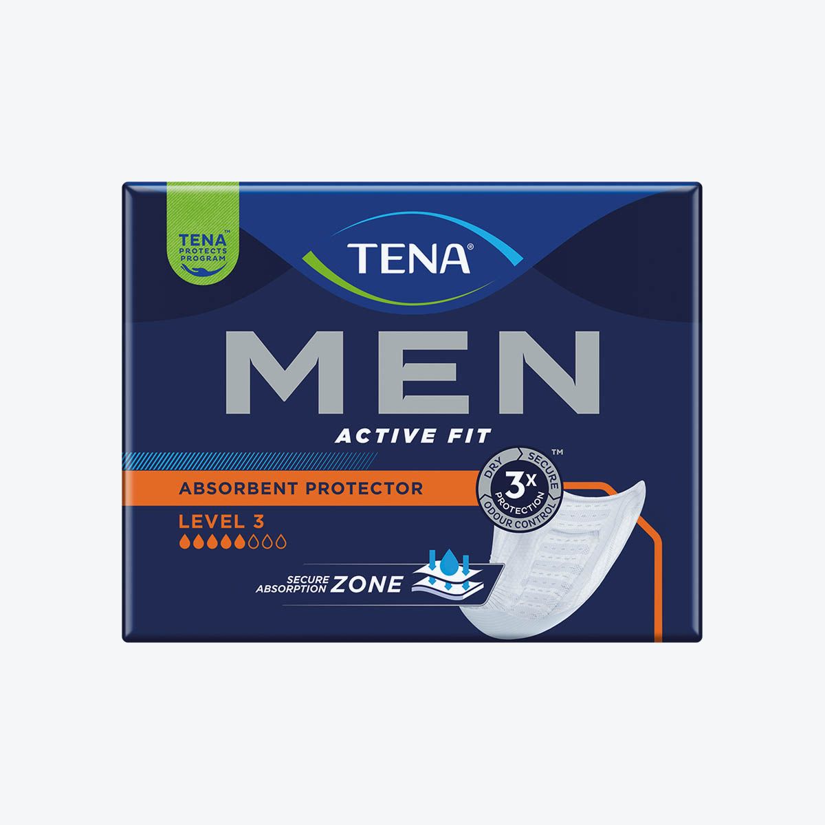 Tena - Protection urinaire homme - Super Niveau 3 - Sachet de 16 pièces