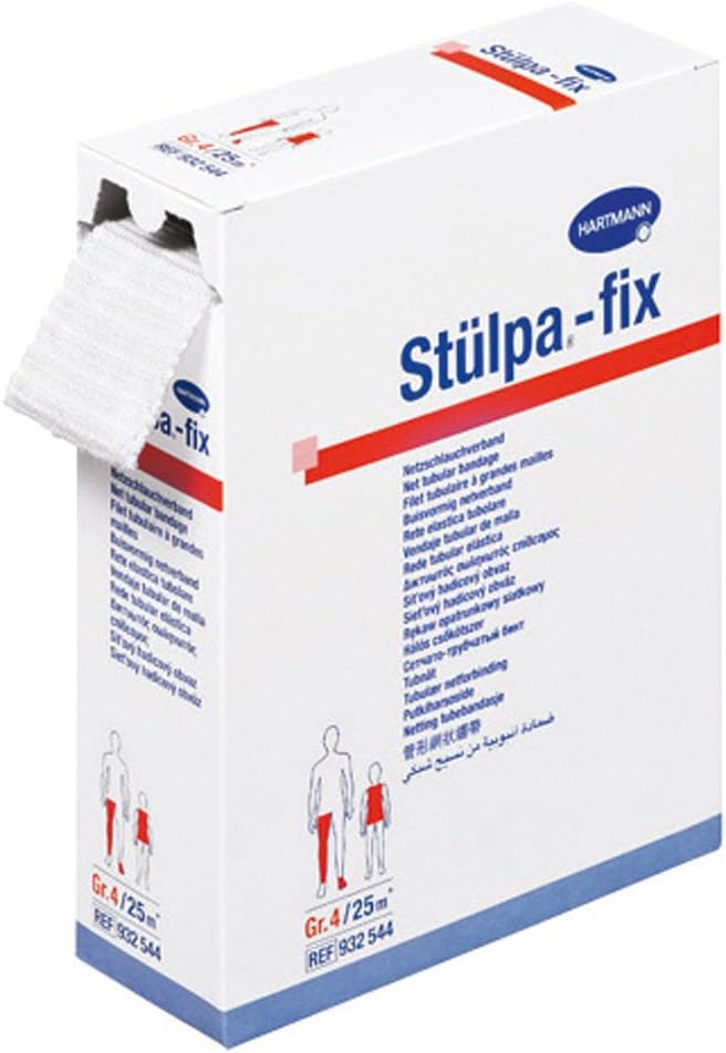 Hartmann Stülpa-fix bandage tubulaire, taille 4, 25 m - Par carton (27 unités)