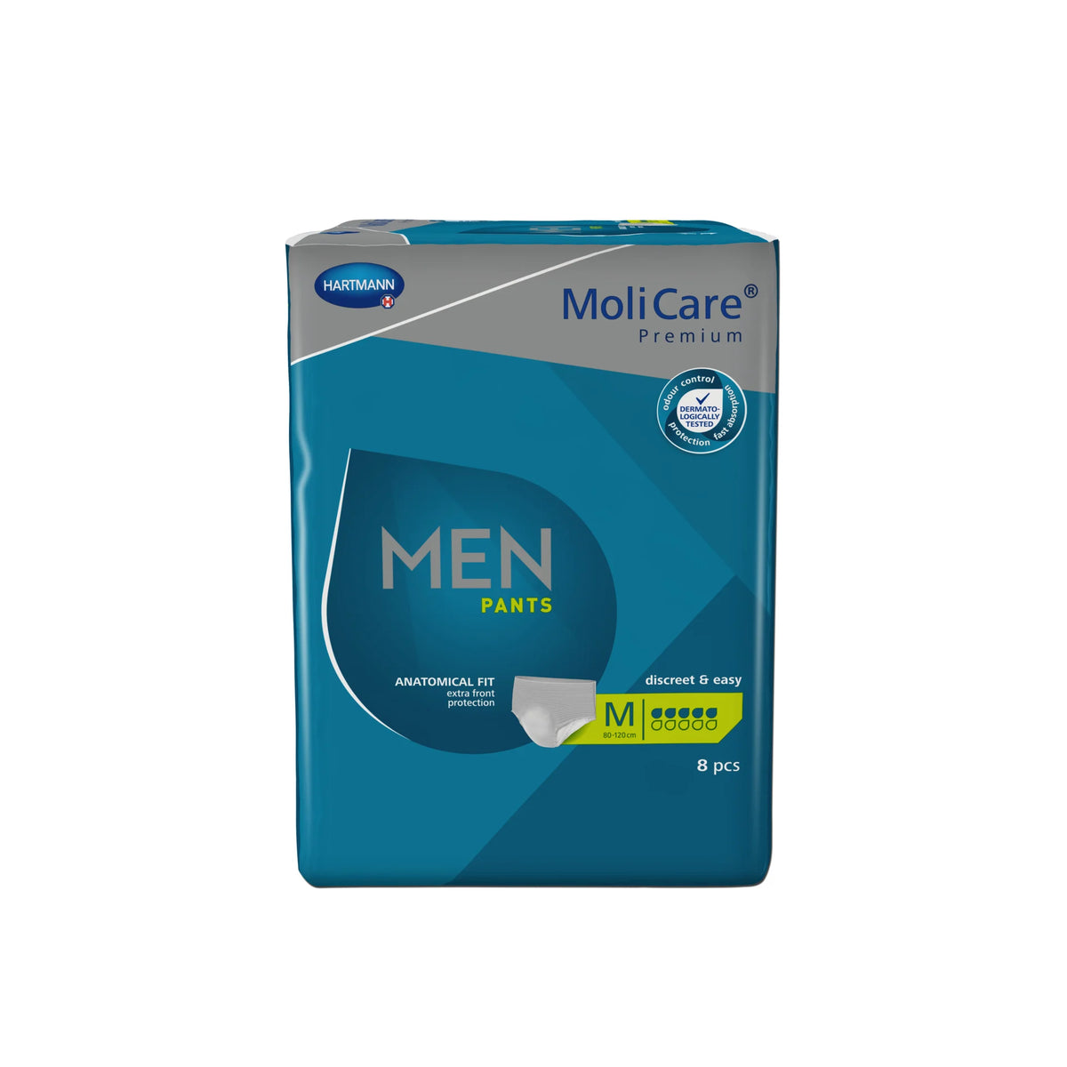 HARTMANN - MoliCare Premium Men Pants - Protection urinaire pour homme 5 gouttes