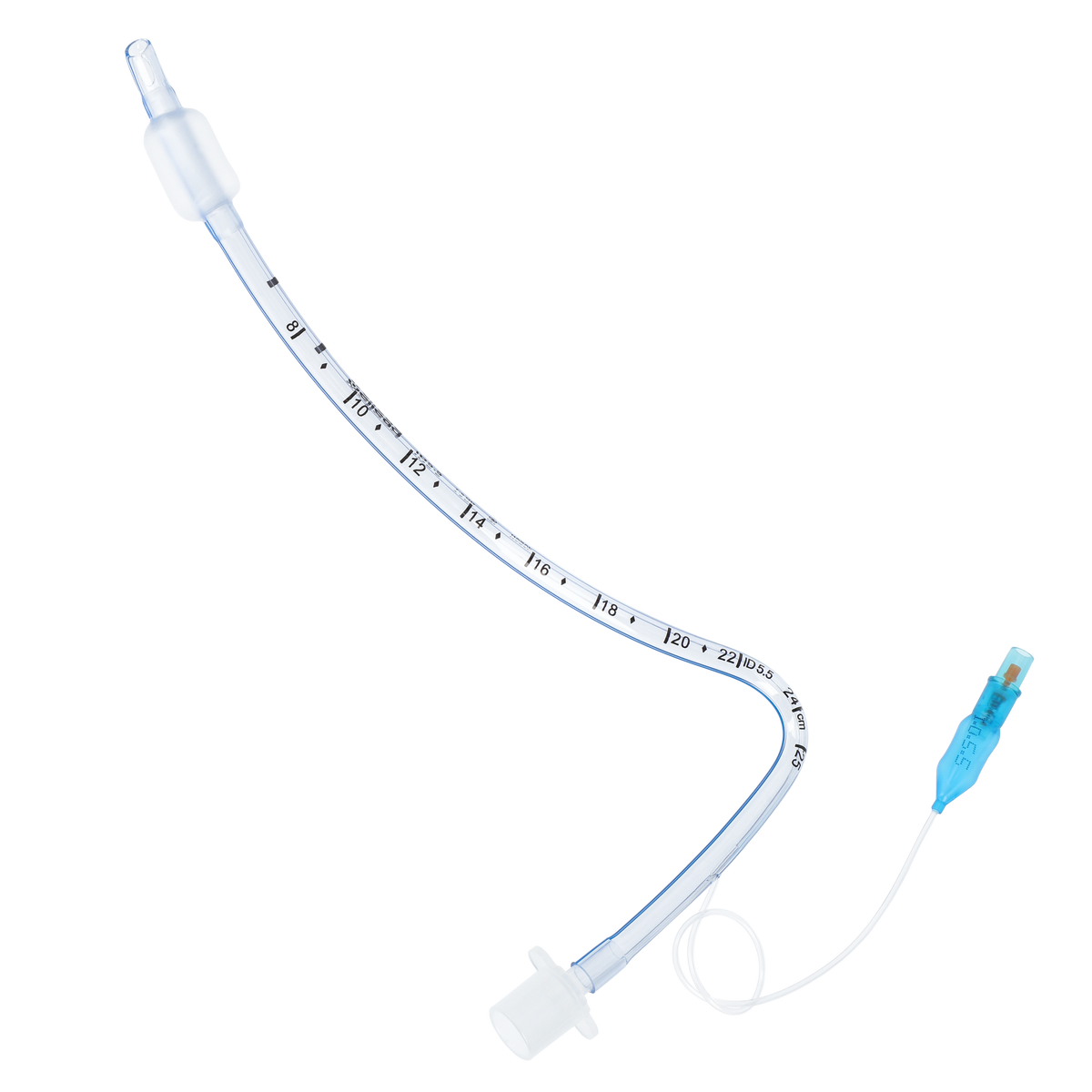 Zarys Sonde trachéale nasale, à ballonnet, taille 5,5 - Vendu à l’unité