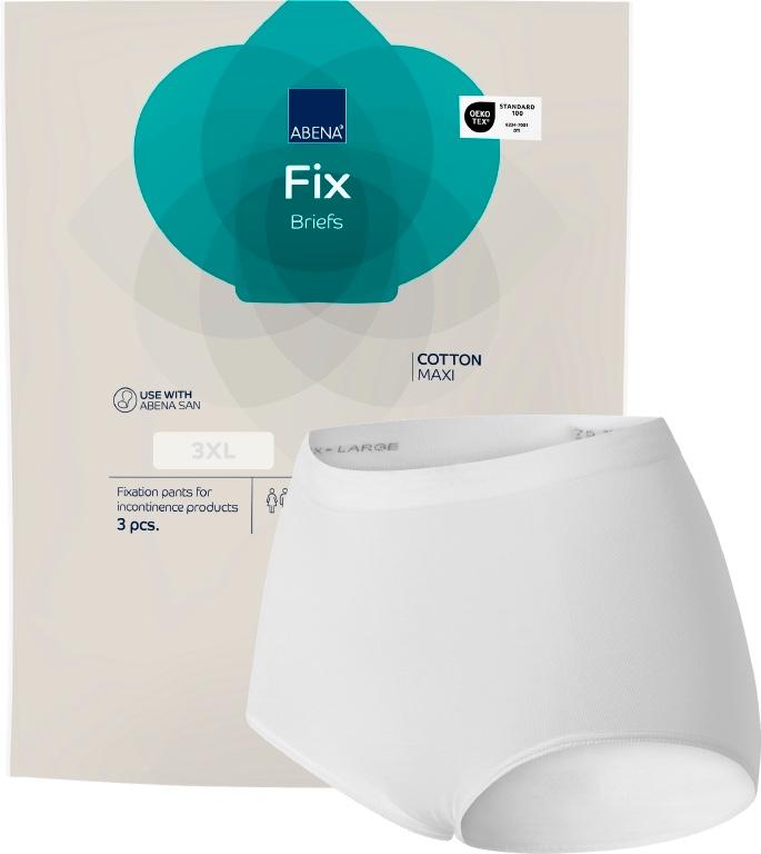 Abena - Sous-vêtements de maintien en coton - Fix Briefs Maxi
