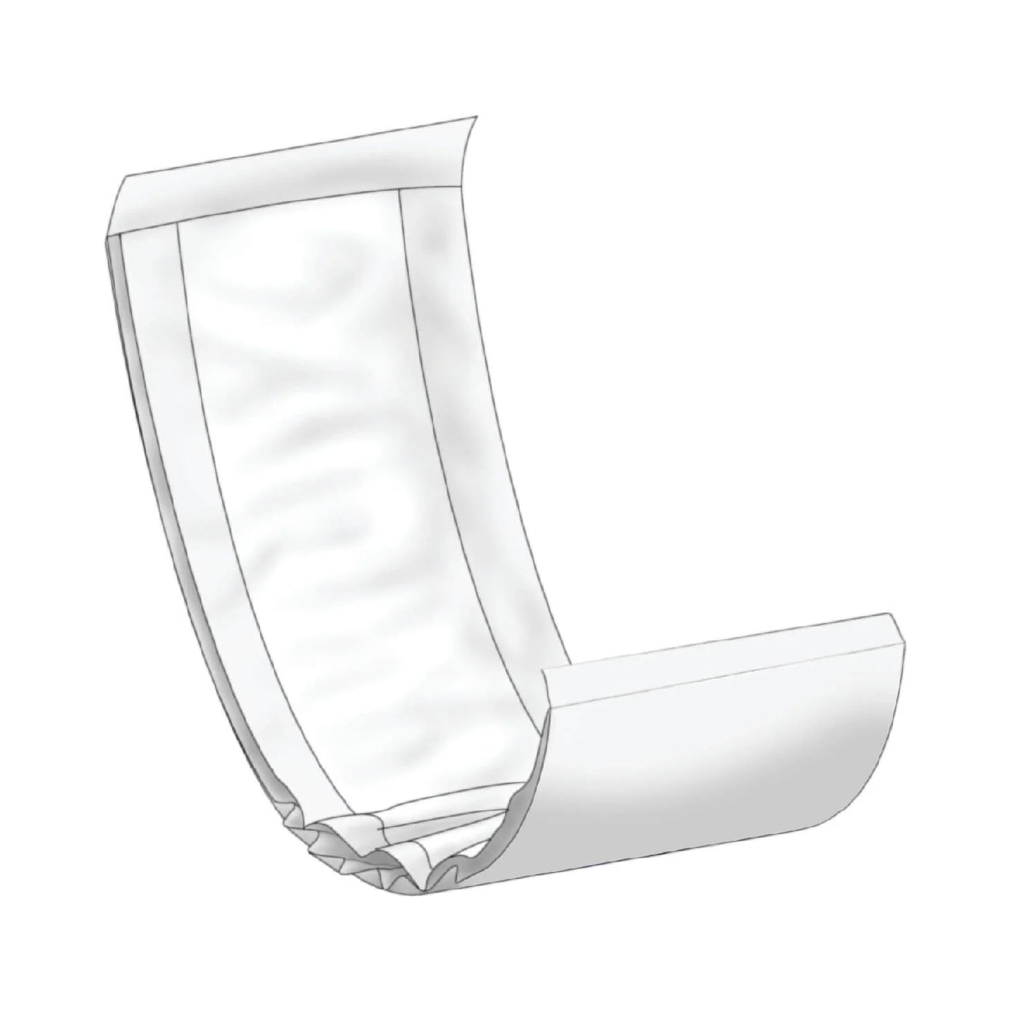 Abena - Couches adulte intraversables Abri-Let Midi - Carton de 168 pièces