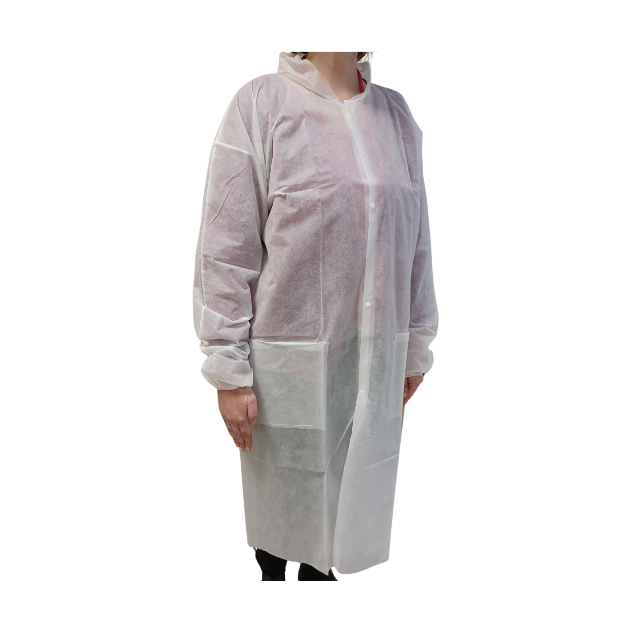 Abena - Blouse de laboratoire en PP 35g 122x136cm - Carton de 10 boites de 5 pièces
