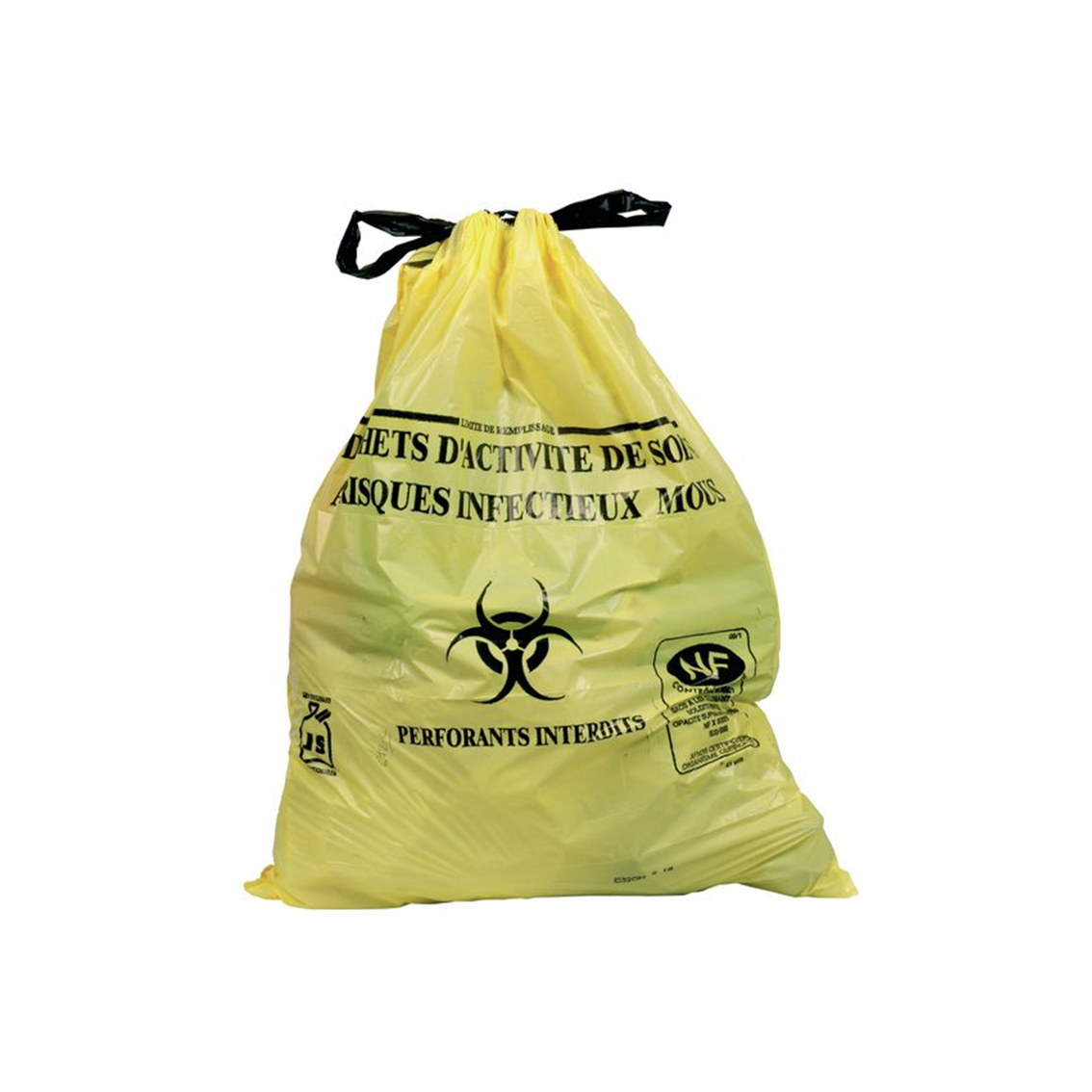 Abena - Sac DASRI 30 L 21µ - Carton de 20 rouleaux de 25 pièces