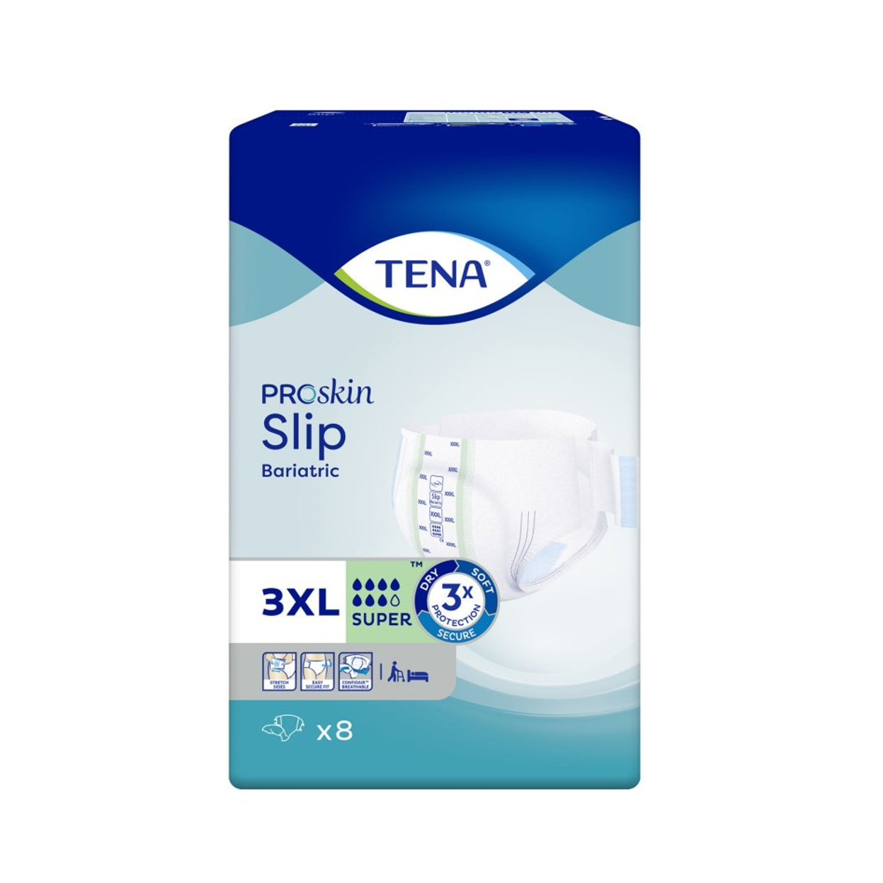 Tena - Couche adulte - Flex Slip Super