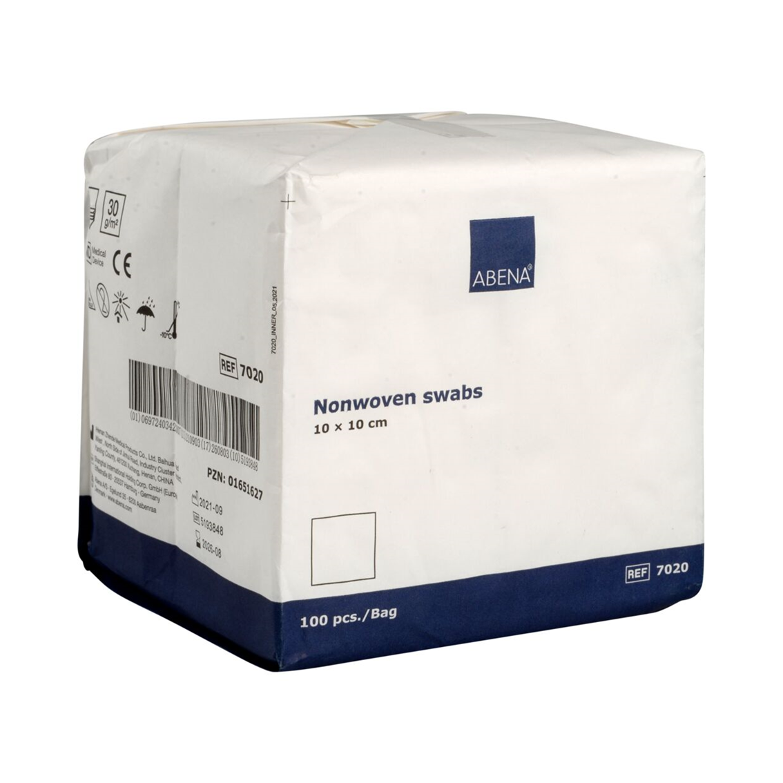 Abena - Compresses non tissée - Sachet de 50 pièces