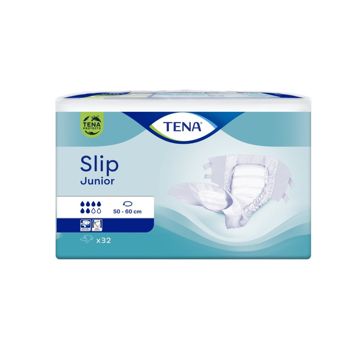 Tena - Couche adulte - Slip Junior XXS - Sachet de 32 pièces