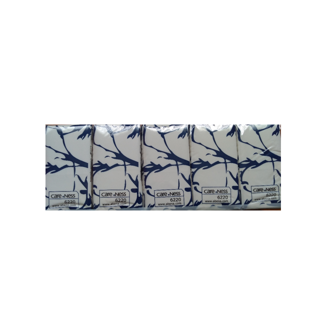 Abena - Mouchoirs triple épaisseurs - Carton de 30 sachets de 100 pièces