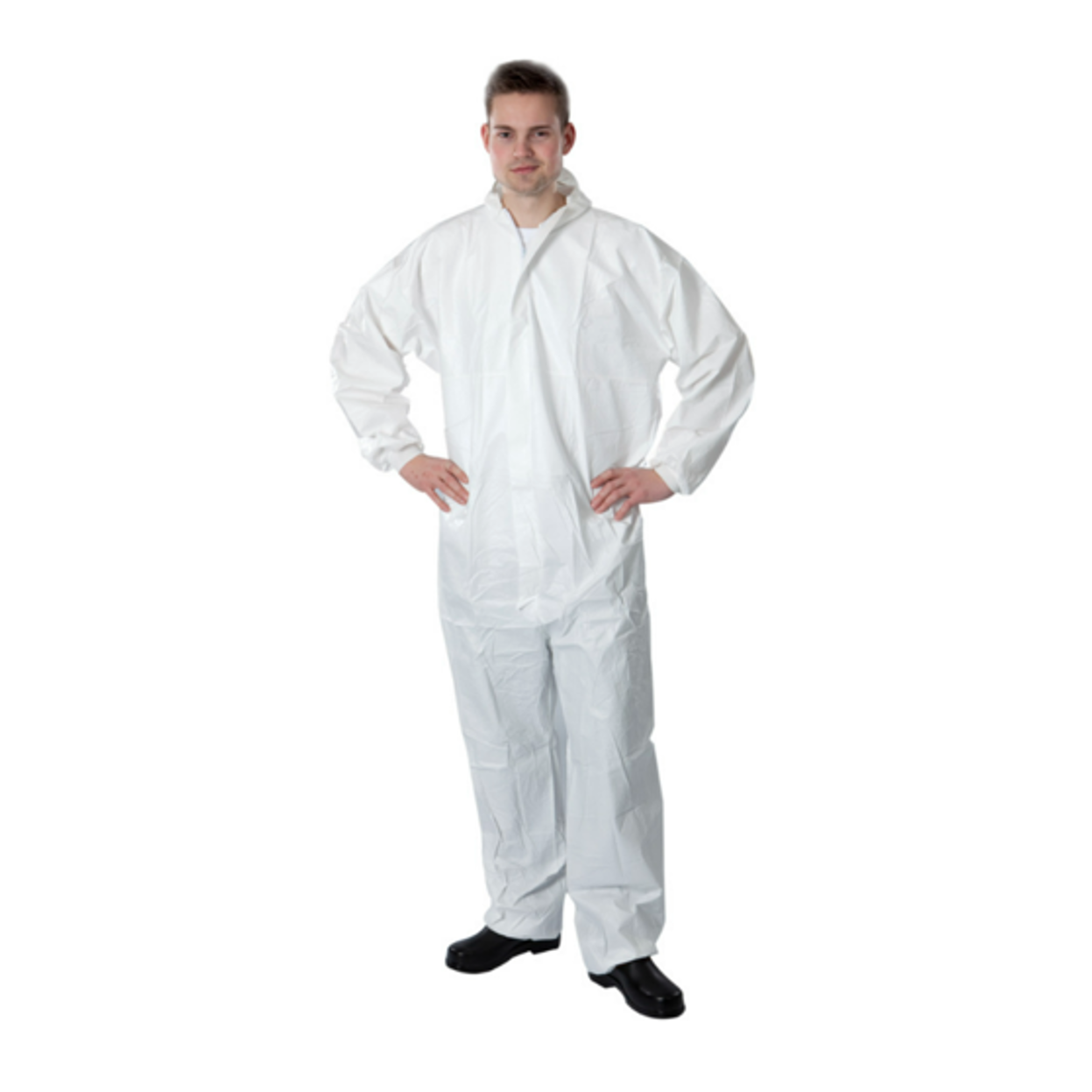 Abena - Combinaison jetable en polyéthylène étanche 55g/m² - 1 pièce
