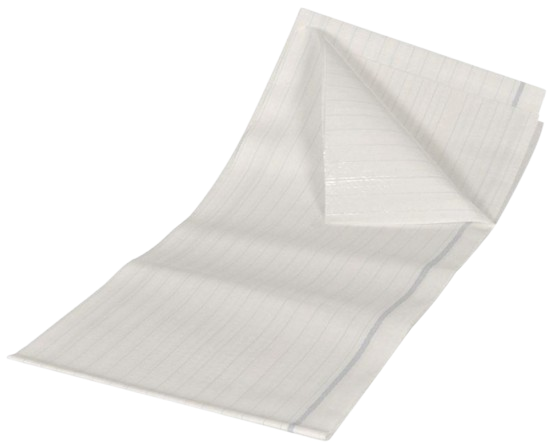 Abena - Alèse de bloc renforcée 80 x 210 cm - Sachet de 25 pièces