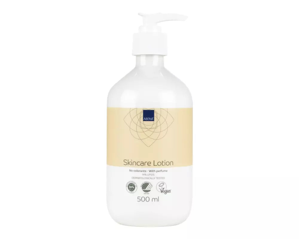 Abena - Lotion de soins pour la peau non parfumée 500ml - Carton de 6 pièces