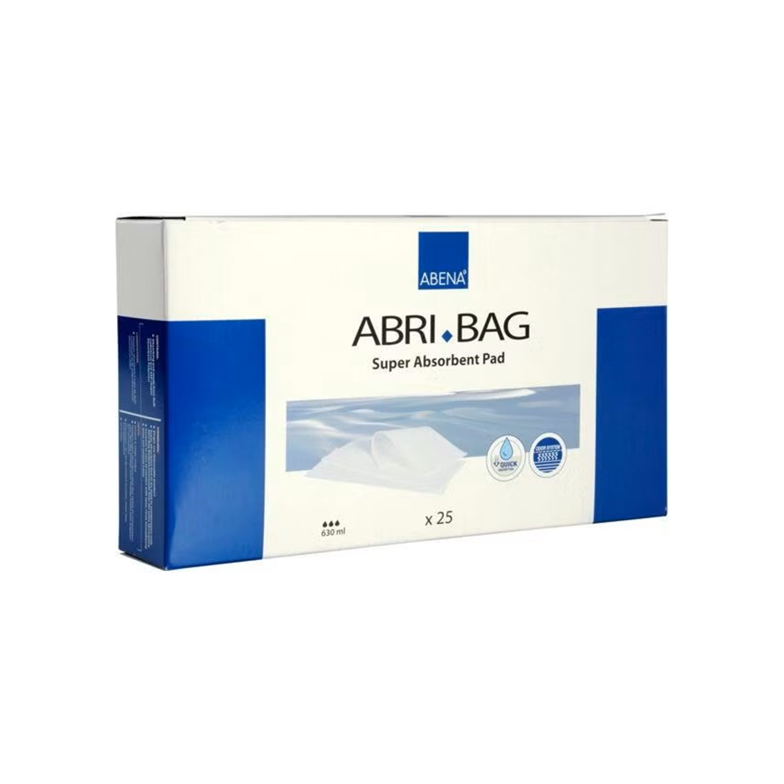 Abena - Abri Bag tampon super absorbent - Carton de 21 sachets de 25 pièces