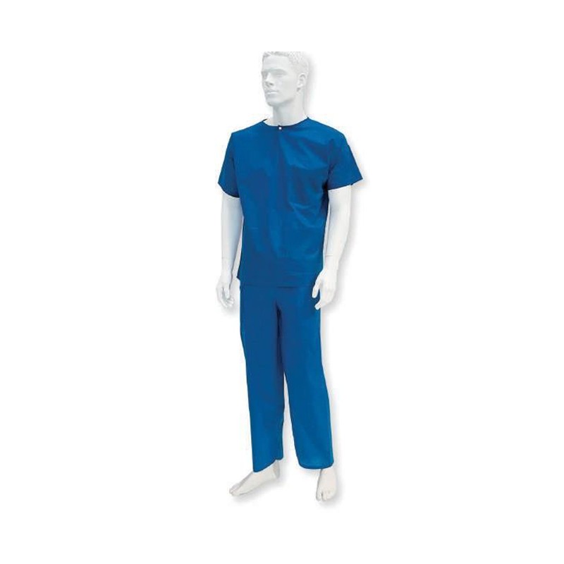 Chemise chirurgicale à manches courtes - Carton de 50 pièces