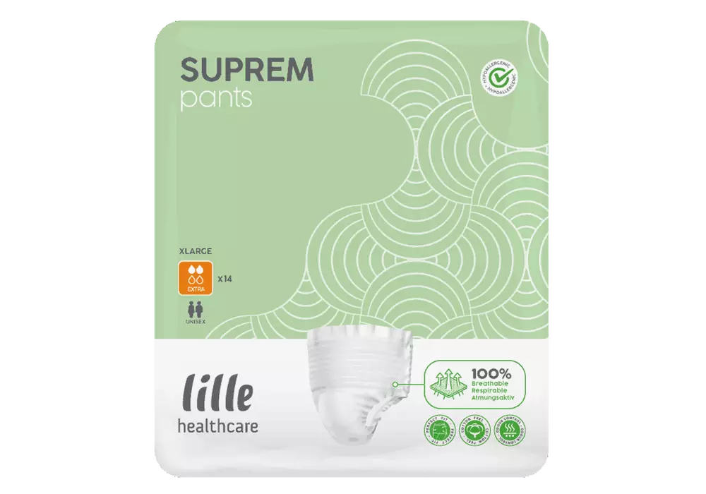 LILLE - Slip absorbant Suprem Pants Extra - Sachet de 14 pièces