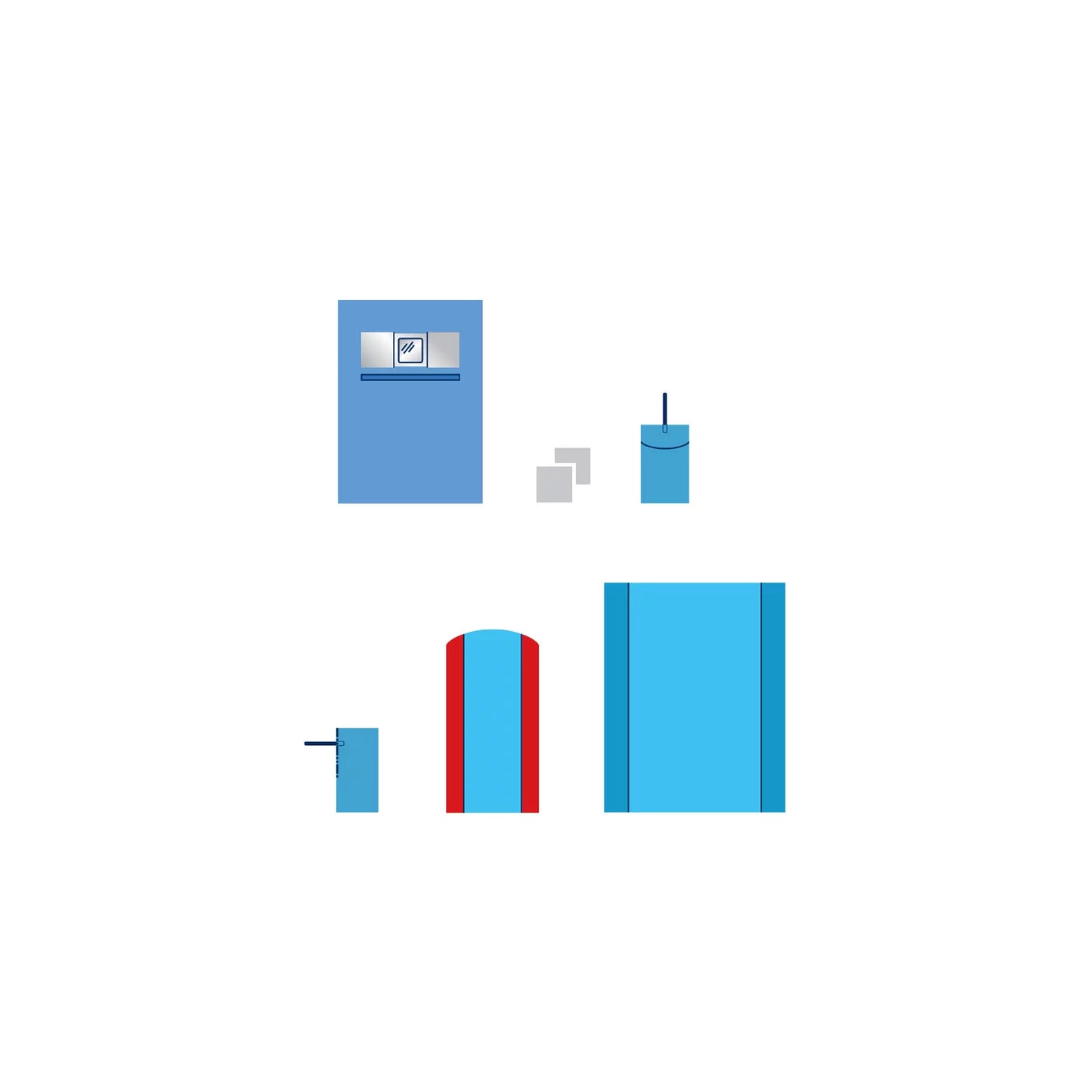 Kit de champ opératoire ophtalmique OPHTHALMIC SET 2-IF