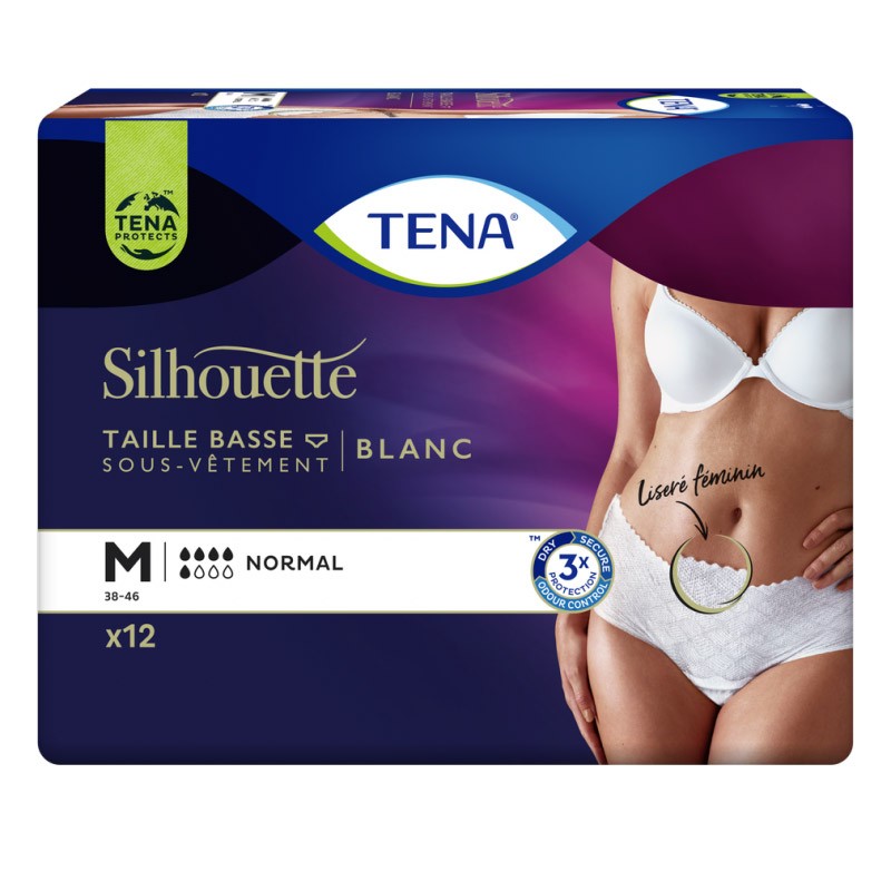 Tena - Protection urinaire pour femme blanche - Silhouette Normal