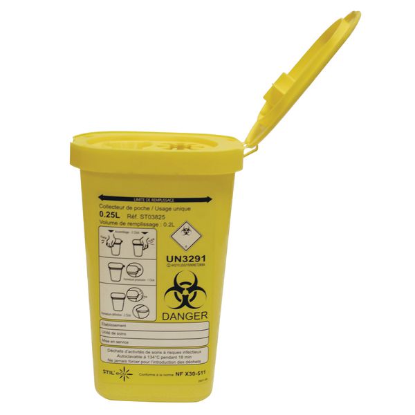 Abena - Collecteur de poche POCKET 0,25L ST03825 - 1 pièce