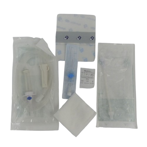 HARTMANN - MediSet - Set de pose avec un cathéter sécurisé 22G et un perfuseur - Carton de 46 sets