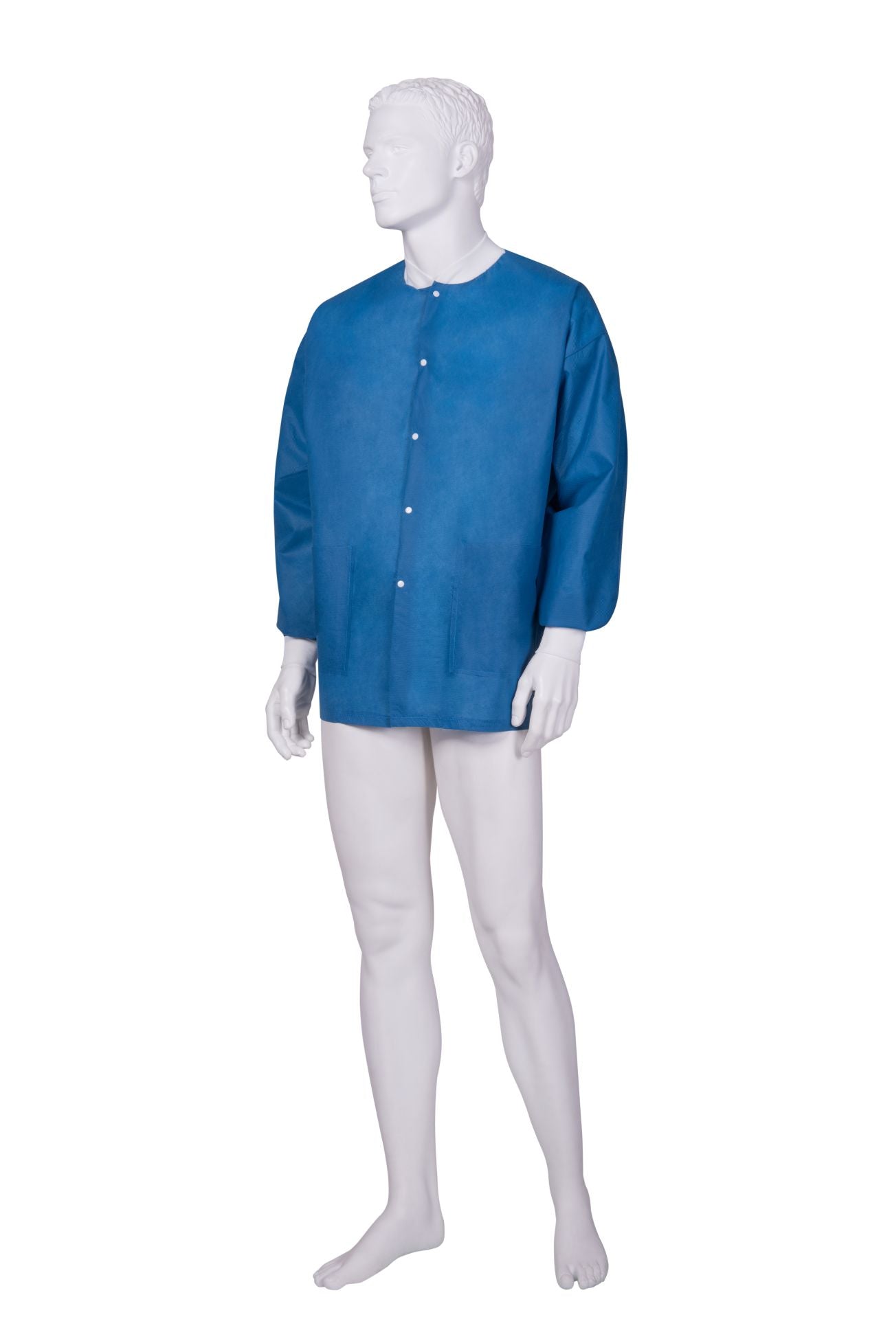 Chemise chirurgicale à manches longues non tissé, non stérile - 1 pièce