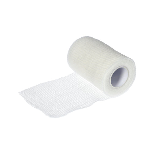 Zarys Pansements de gaze cohésive Crepp, non stériles, 8 cm x 4 m - Carton de 160 unités