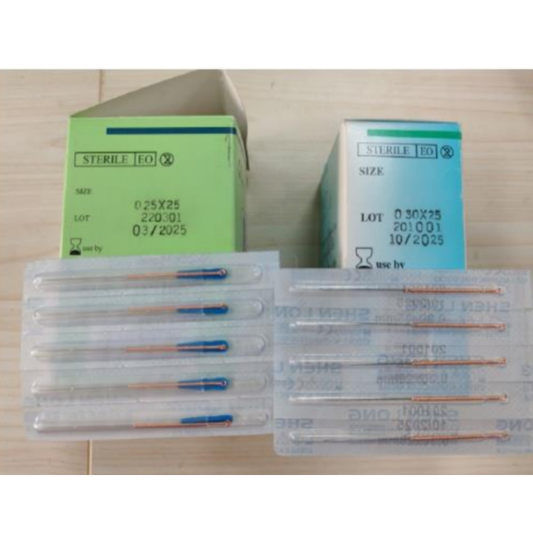 Aiguille d’acupuncture - Boite de 100 Pièces