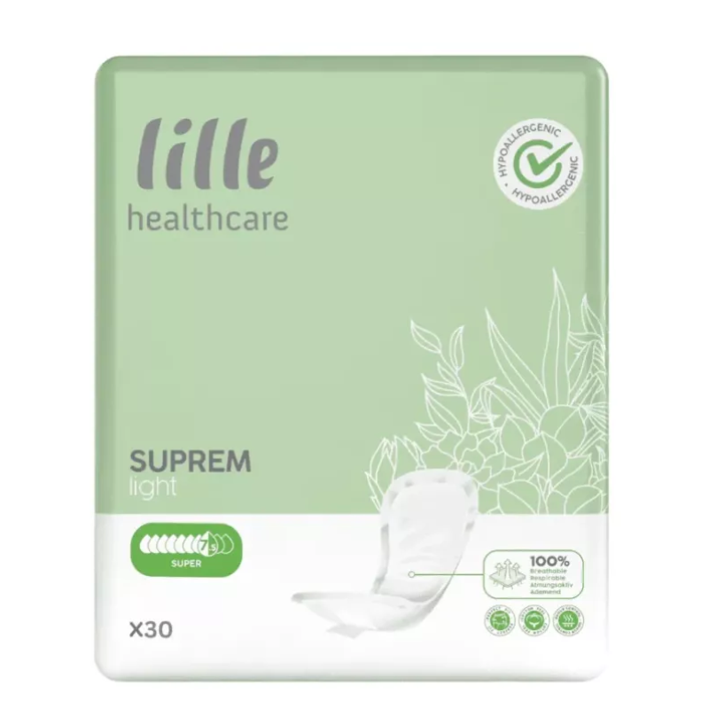 LILLE - Protection urinaire femme - Light Super - Sachet de 30 pièces