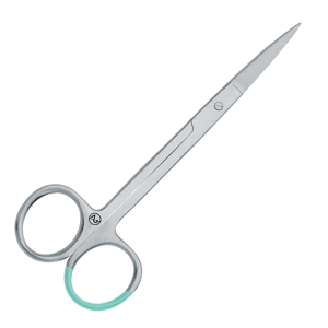 HARTMANN - Ciseaux à iridectomie droits - 11,5 cm - Boite de 25 pièces