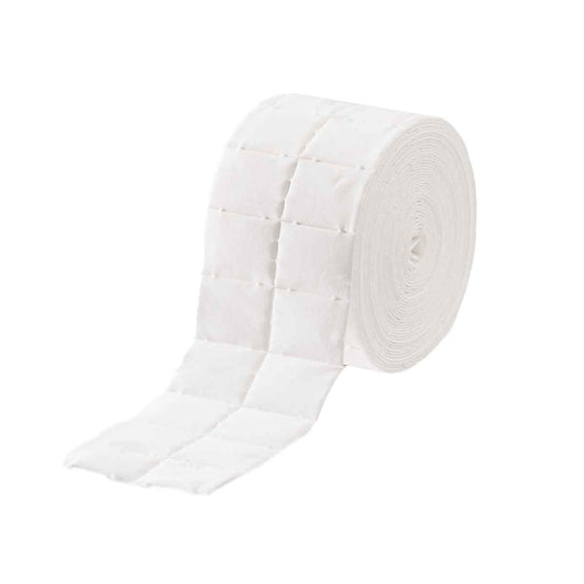 Comed - Tampons ouate de cellulose - 4 x 5 cm - 2 Rouleaux de 1000 pièces