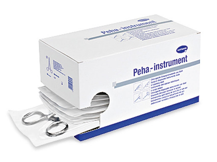 HARTMANN - Ciseaux Metzenbaum mousse / mousse courbes 14,5 cm - Boite de 25 pièces