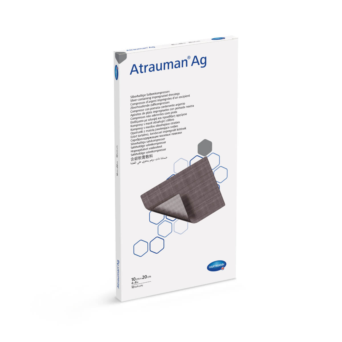HARTMANN - Compresse pommadée Atrauman Ag