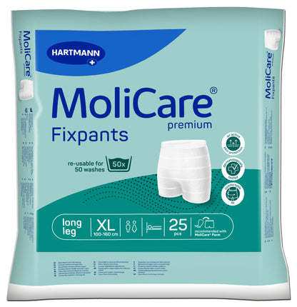 HARTMANN - MoliCare - Slip de maintien Unisexe - Fixpants Premium longleg - Boite de 25 pièces