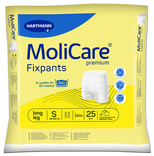 HARTMANN - MoliCare - Slip de maintien Unisexe - Fixpants Premium longleg - Boite de 25 pièces