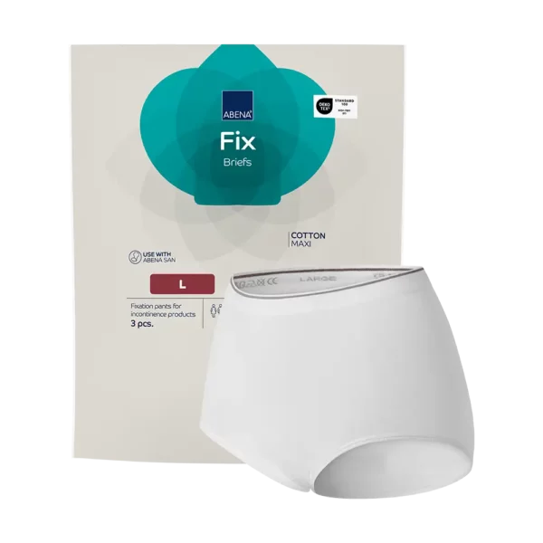 Abena - Sous-vêtements de maintien en coton - Fix Briefs Maxi