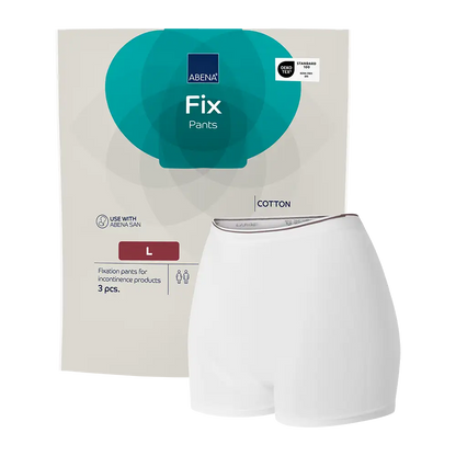 Abena - Sous-vêtements de maintien en coton - Fix Pants - 3 pièces