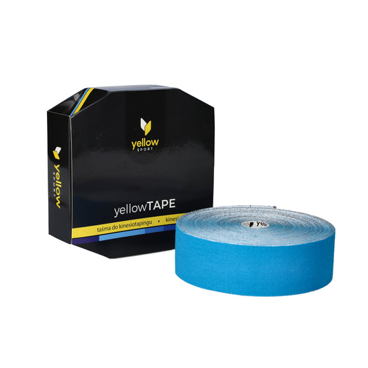 Zarys jauneTAPE Kinesiotape 5cm x 32m bleu - Vendu à l’unité