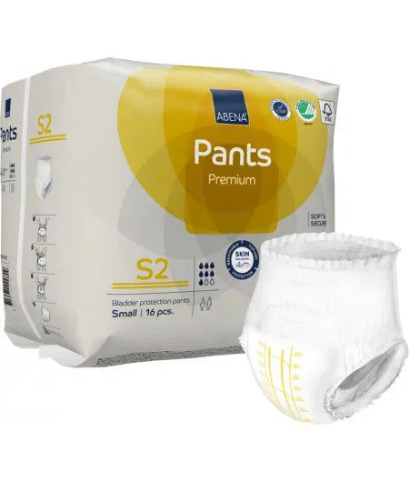 Abena - Couche culotte absorbante Pants Premium - Nuit - Niveau 2