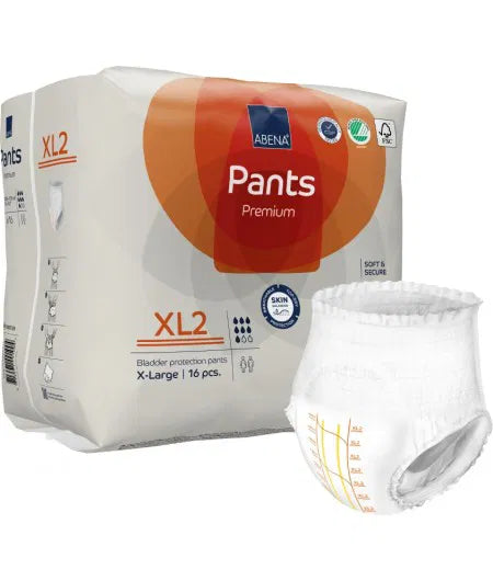 Abena - Couche culotte absorbante Pants Premium - Nuit - Niveau 2