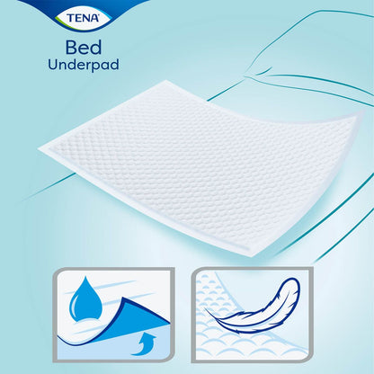 Tena - Alèses jetables Bed Super 60 X 90 cm - Sachet de 35 pièces