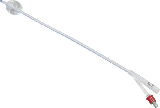 Bonreemed - Sonde de foley en silicone 2 voies avec ballonnet 5-15ml - Boite de 10 Pièces