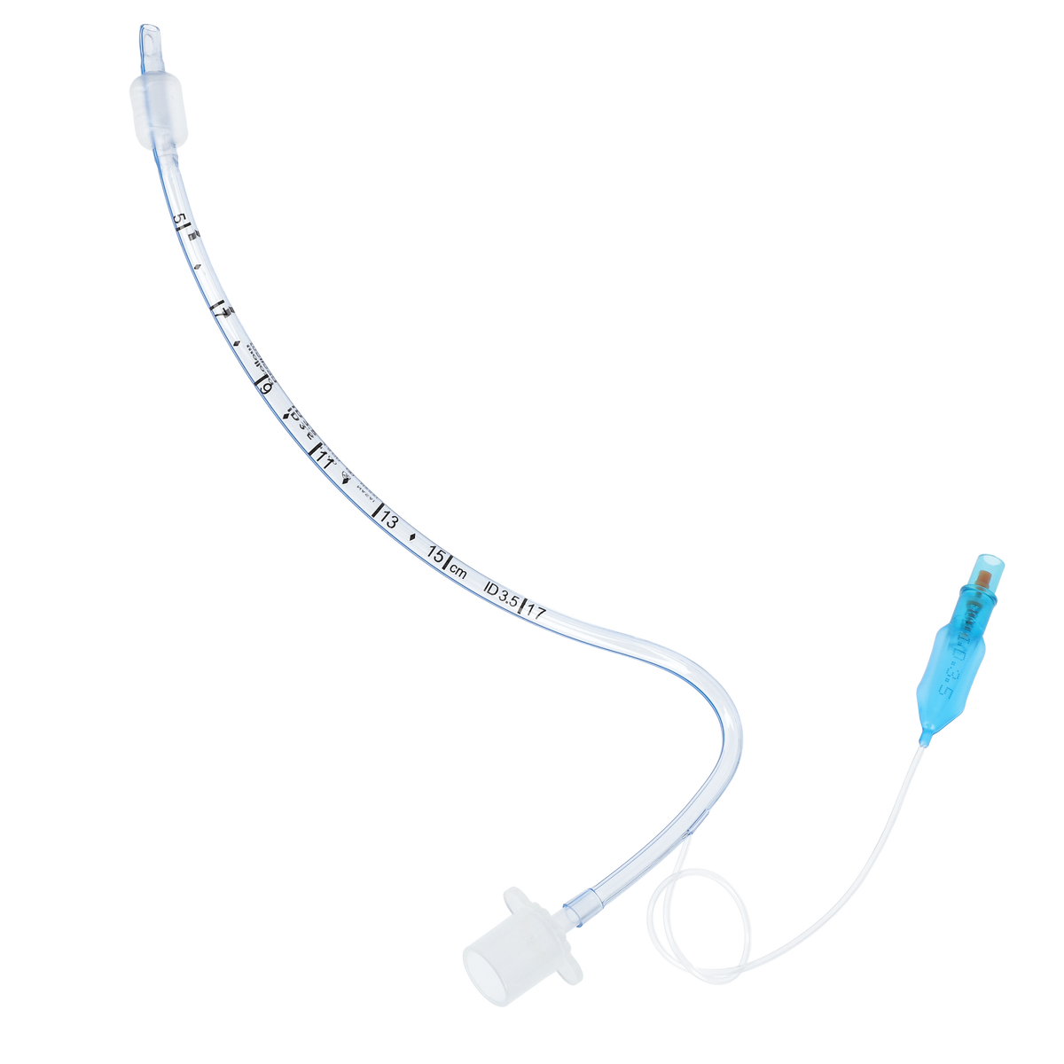 Zarys Sonde trachéale nasale, à ballonnet, taille 3,5 - Vendu à l’unité