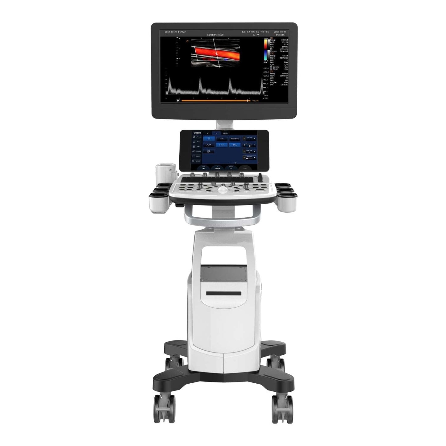Échographe Doppler Couleur CHISON CBit 4 PRO avec 2 Sondes