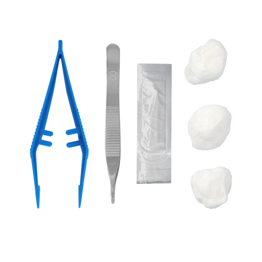 Zarys deltaset - Kit de retrait de suture O-1, complété, stérile - Carton de 50 unités