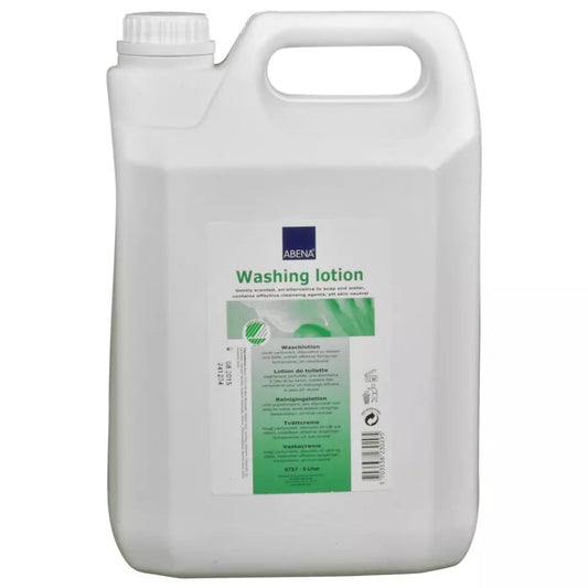 Abena - Lotion de toilette parfumée sans eau 5L - 1 pièce