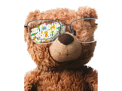 elastoKIDS EYE - Pansement oculaire avec insert absorbant auto-adhésif stérile  - Boite de 50 pièces