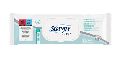 Ontex - Serenity Care Lingettes humides - Sachet de 63 pièces
