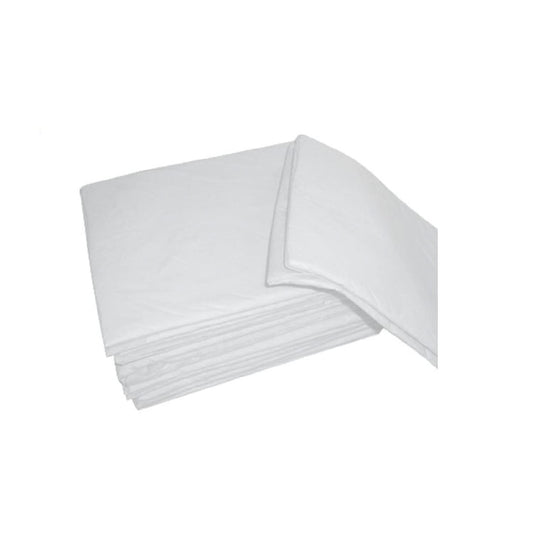 Abena - Drap de plat à usage unique en SMS - Blanc - 10 pièces