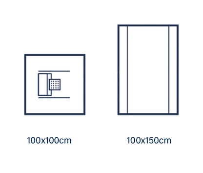 Champ ophtalmique stérile COMFORT avec fenestration et pochette 170cmx150cm  - 1 pièce